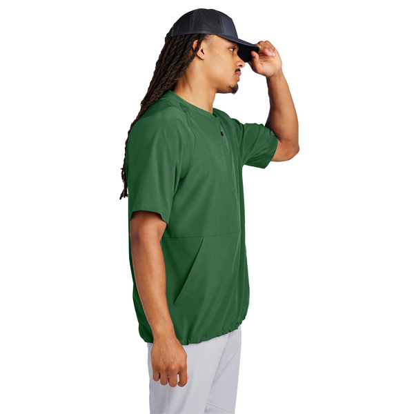 Sport-Tek® Repeat 1/2 Zip Short Sleeve Poly/Spandex Men's Jacket