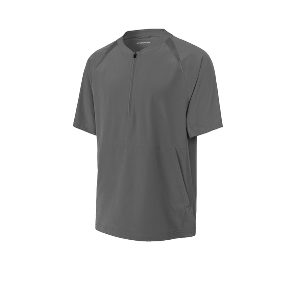 Sport-Tek® Repeat 1/2 Zip Short Sleeve Poly/Spandex Men's Jacket