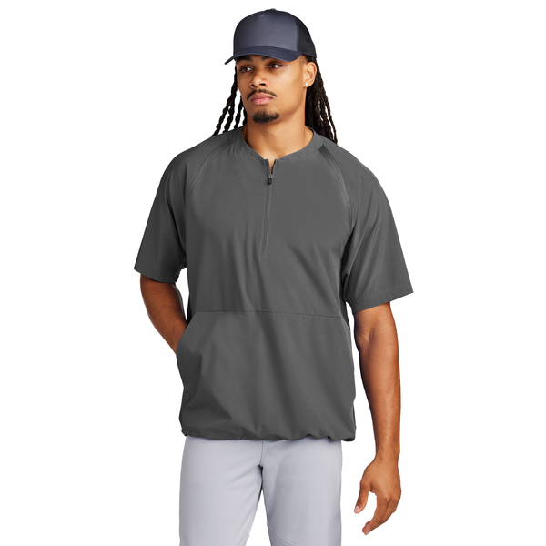 Sport-Tek® Repeat 1/2 Zip Short Sleeve Poly/Spandex Men's Jacket