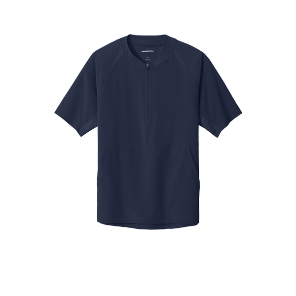 Sport-Tek® Repeat 1/2 Zip Short Sleeve Poly/Spandex Men's Jacket