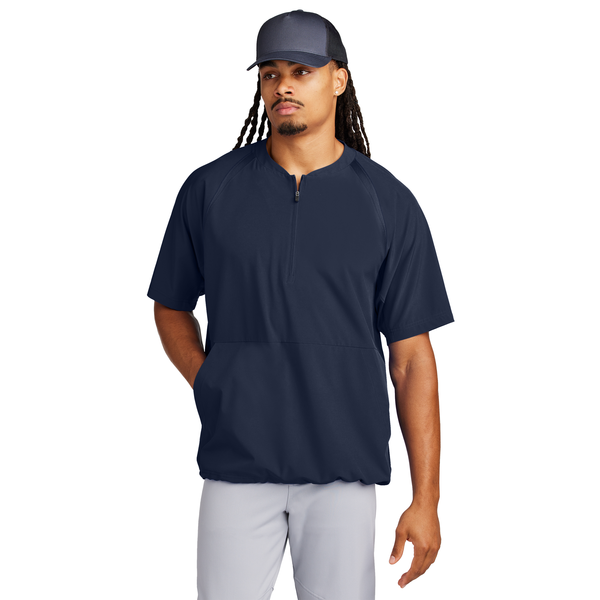 Sport-Tek® Repeat 1/2 Zip Short Sleeve Poly/Spandex Men's Jacket