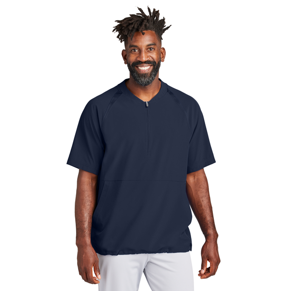 Sport-Tek® Repeat 1/2 Zip Short Sleeve Poly/Spandex Men's Jacket