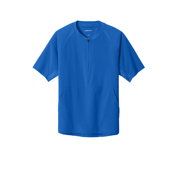 Sport-Tek® Repeat 1/2 Zip Short Sleeve Poly/Spandex Men's Jacket