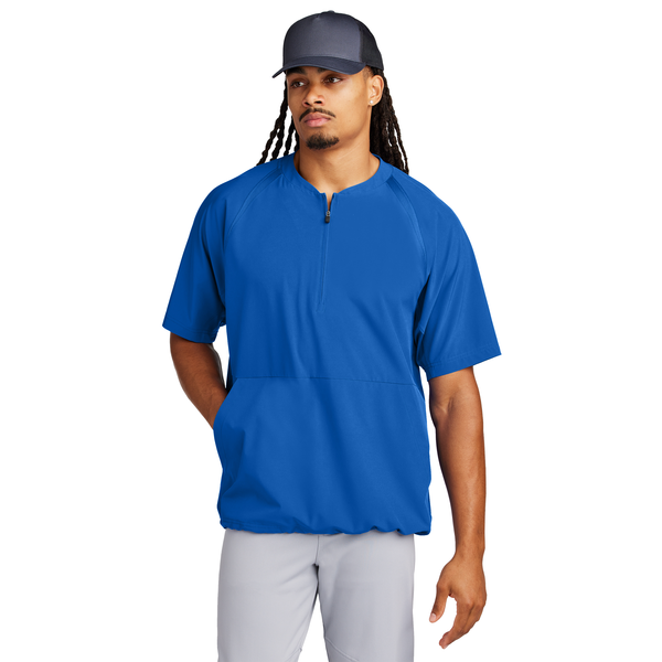 Sport-Tek® Repeat 1/2 Zip Short Sleeve Poly/Spandex Men's Jacket