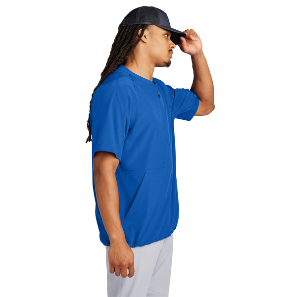 Sport-Tek® Repeat 1/2 Zip Short Sleeve Poly/Spandex Men's Jacket
