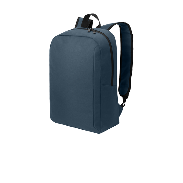 Port Authority® Modern Polyester Twill Laptop Backpack
