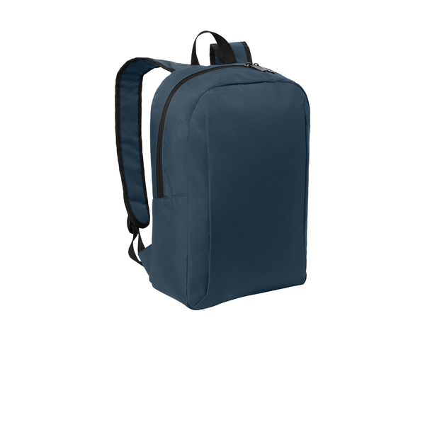 Port Authority® Modern Polyester Twill Laptop Backpack