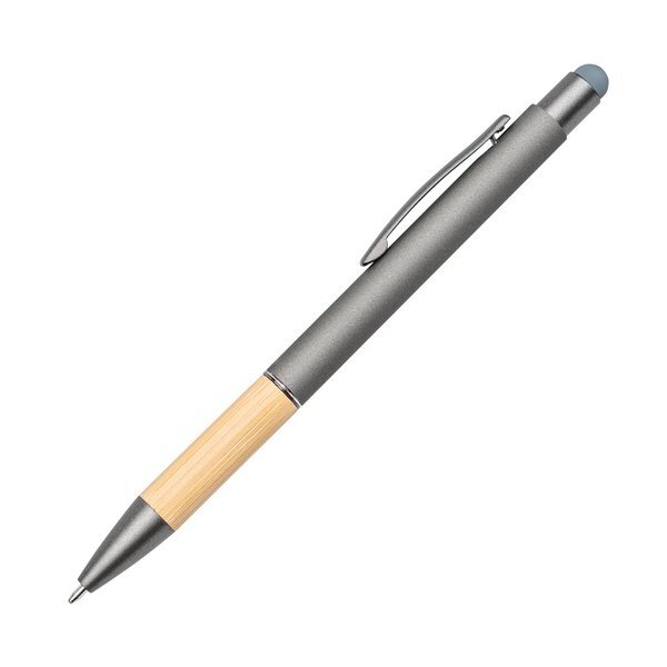 Assia Metal Pen with Bamboo Grip
