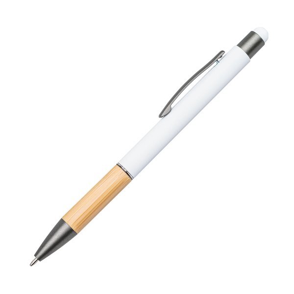Assia Metal Pen with Bamboo Grip