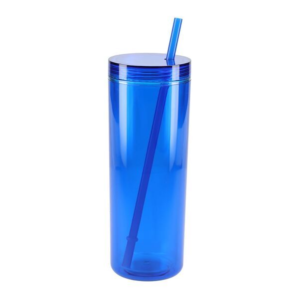 Chroma Recycled Acrylic Straw Tumbler, 16oz.