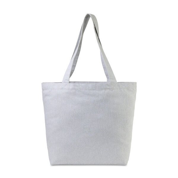 AWARE™ Recycled Cotton Shopper Tote Bag w/ Interior Zip Pocket