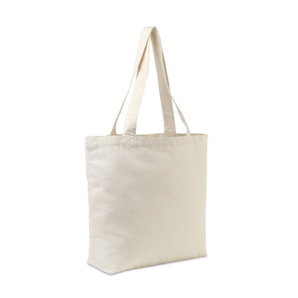 AWARE™ Recycled Cotton Shopper Tote Bag w/ Interior Zip Pocket