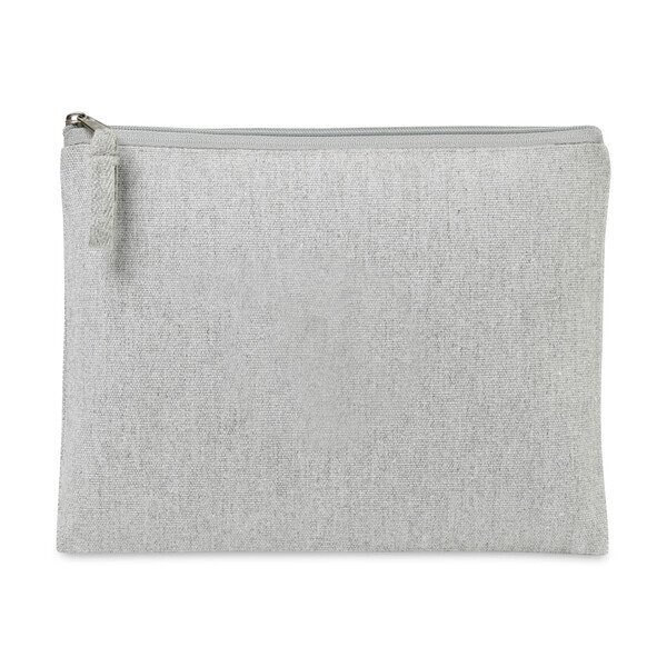 AWARE™ Recycled Cotton Zippered Pouch