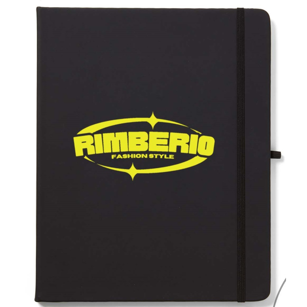 Soft Touch Journal w/ Pen Loop, 8" x 10"