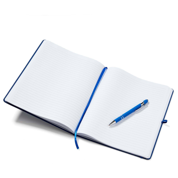 Soft Touch Journal w/ Pen Loop, 8" x 10"