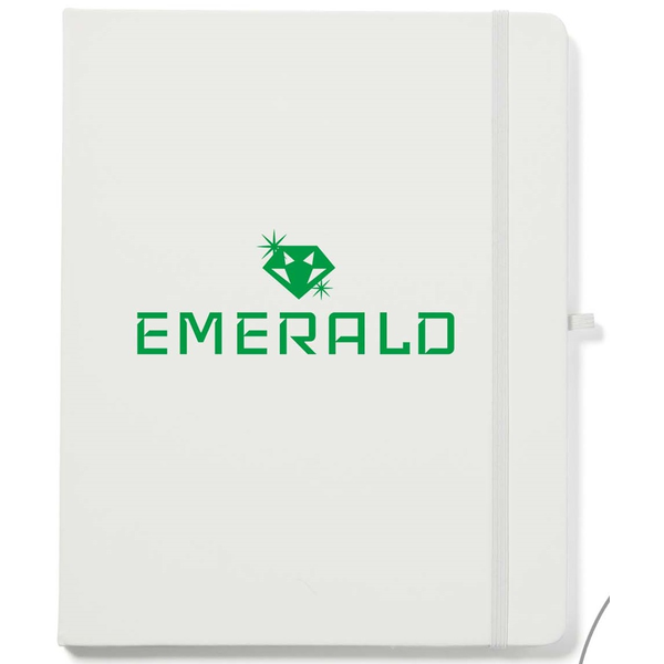 Soft Touch Journal w/ Pen Loop, 8" x 10"