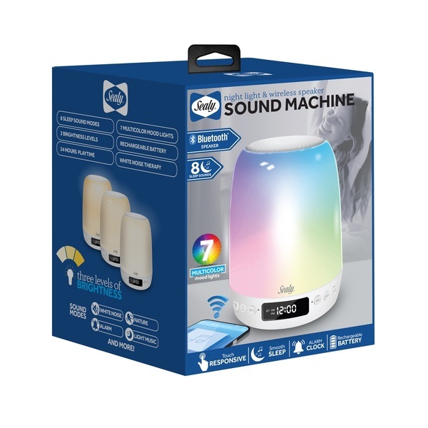 Sealy® Night Light Wireless Speaker Sound Machine