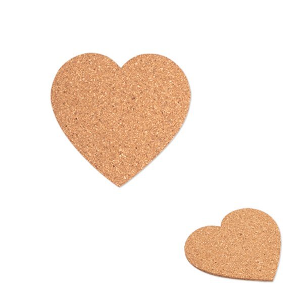 Heart Cork Coaster