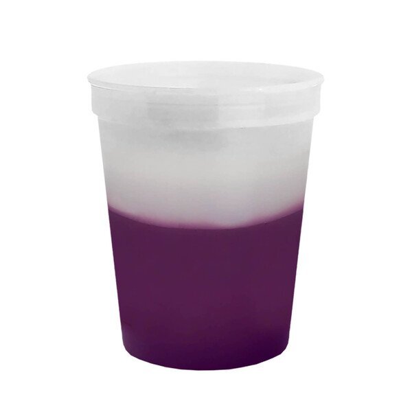 Cups-On-The-Go Cool Color Change Stadium Cup, 16oz.