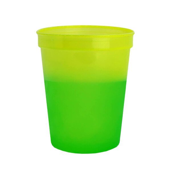 Cups-On-The-Go Cool Color Change Stadium Cup, 16oz.
