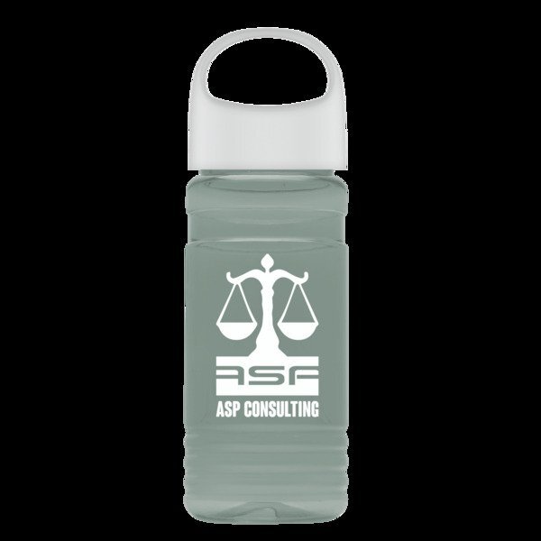 UpCycle RPET Bottle Oval Crest Lid, 20oz.