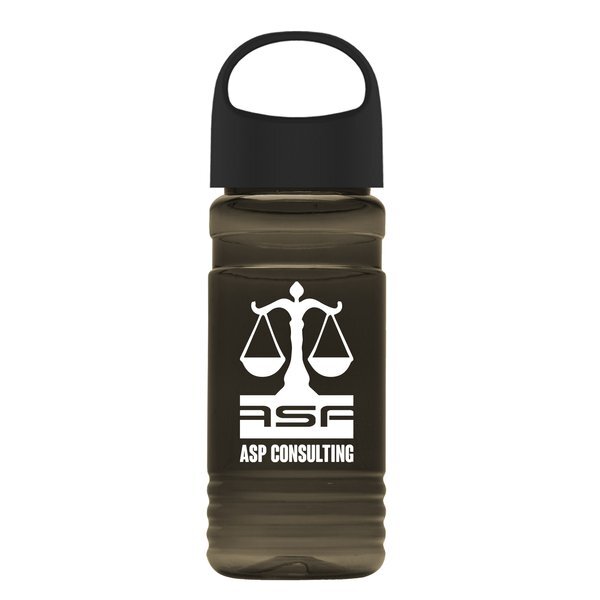 UpCycle RPET Bottle Oval Crest Lid, 20oz.