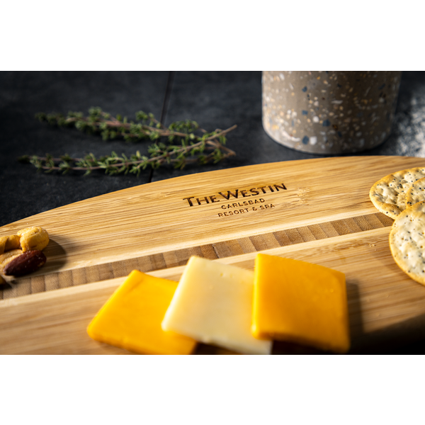 Lil' Surfer Bamboo Cutting Board