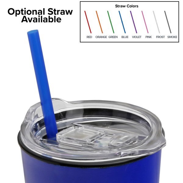 Roadmaster Travel Tumbler With Clear Slide Lid in Full Color Imprint, 18oz.