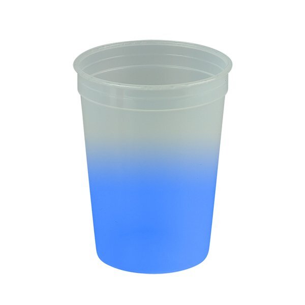 Cups-On-The-Go Cool Color Change Stadium Cup, 12oz.