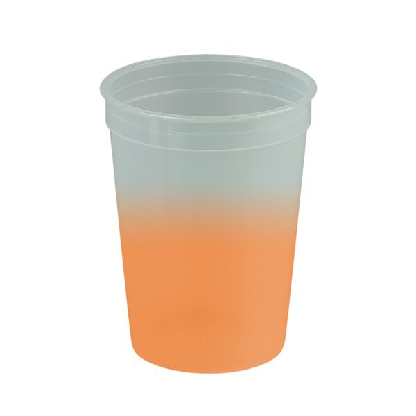 Cups-On-The-Go Cool Color Change Stadium Cup, 12oz.