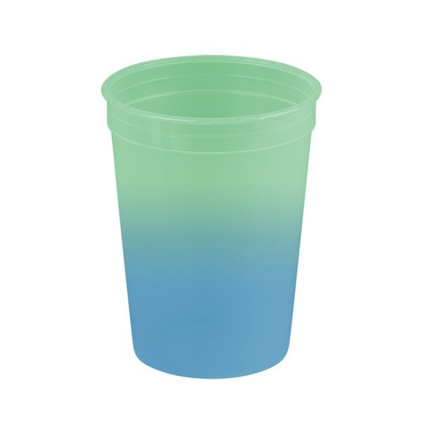 Cups-On-The-Go Cool Color Change Stadium Cup, 12oz.