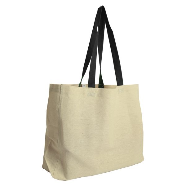 Natural Canvas Tote with Full Color Imprint,  8oz.