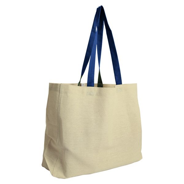 Natural Canvas Tote with Full Color Imprint,  8oz.