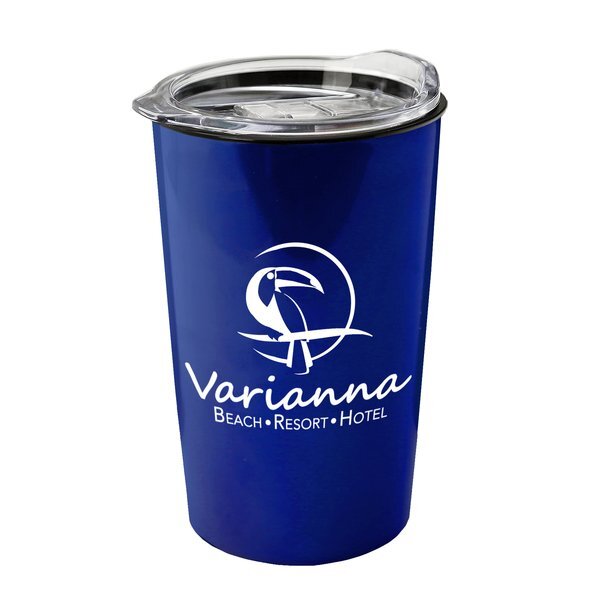 Sentinel Acrylic Tumbler With Slide Lid, 14oz.