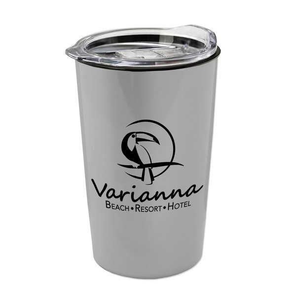 Sentinel Acrylic Tumbler With Slide Lid, 14oz.