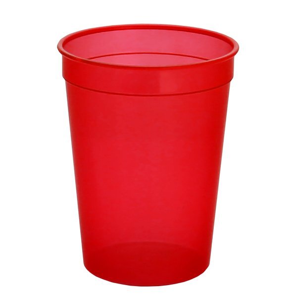 Cups-On-The-Go Translucent Stadium Cup, 12oz.