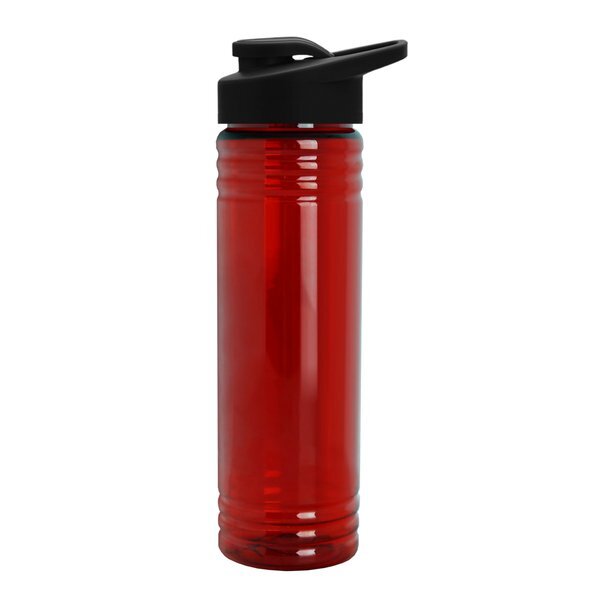 Slim Fit UpCycle RPET Bottles With Drink-Thru Lid, 24oz.