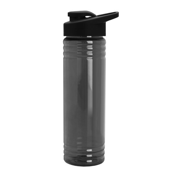 Slim Fit UpCycle RPET Bottles With Drink-Thru Lid, 24oz.