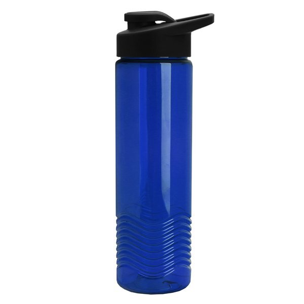 Wave Tritan™ Bottle With Drink Thru Lid, 24oz.