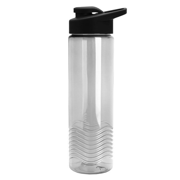 Wave Tritan™ Bottle With Drink Thru Lid, 24oz.