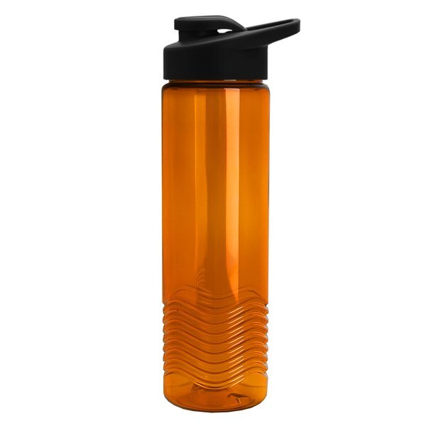 Wave Tritan™ Bottle With Drink Thru Lid, 24oz.