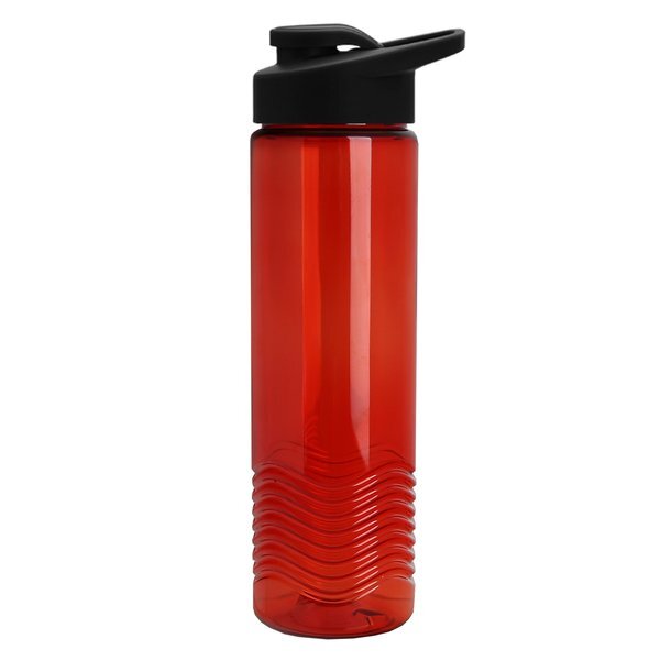 Wave Tritan™ Bottle With Drink Thru Lid, 24oz.