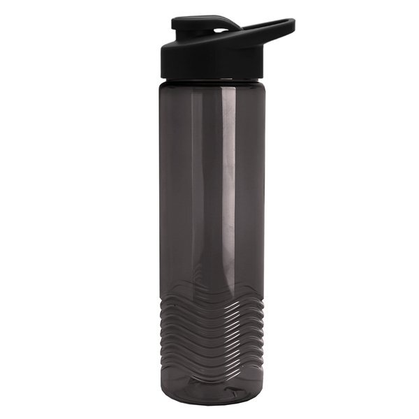 Wave Tritan™ Bottle With Drink Thru Lid, 24oz.