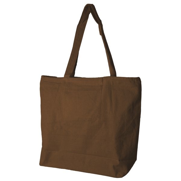 Weekend Canvas Tote with Zipper