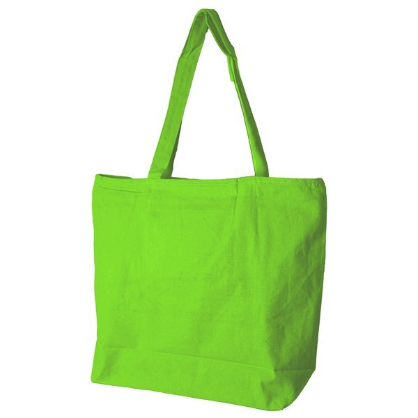 Weekend Canvas Tote with Zipper