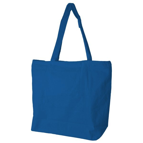 Weekend Canvas Tote with Zipper