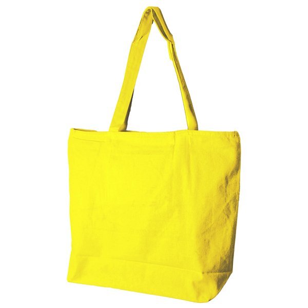Weekend Canvas Tote with Zipper