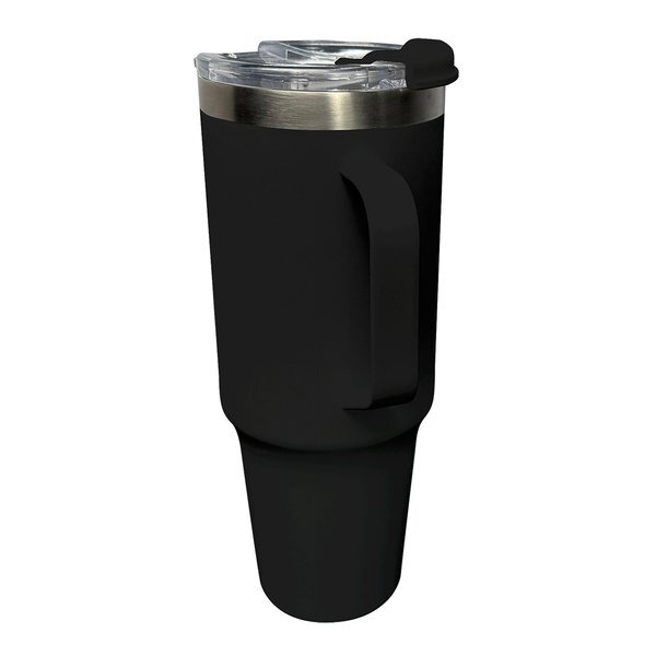 Basecamp® Gigantor Vacuum Insulated Travel Mug w/ Straw, 40oz.