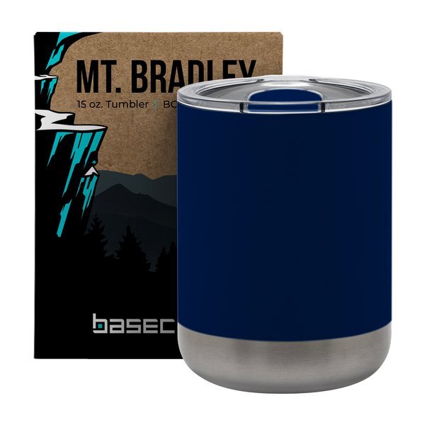 Basecamp® Double Wall Vacuum Tumbler w/ Slide Lid, 15oz.