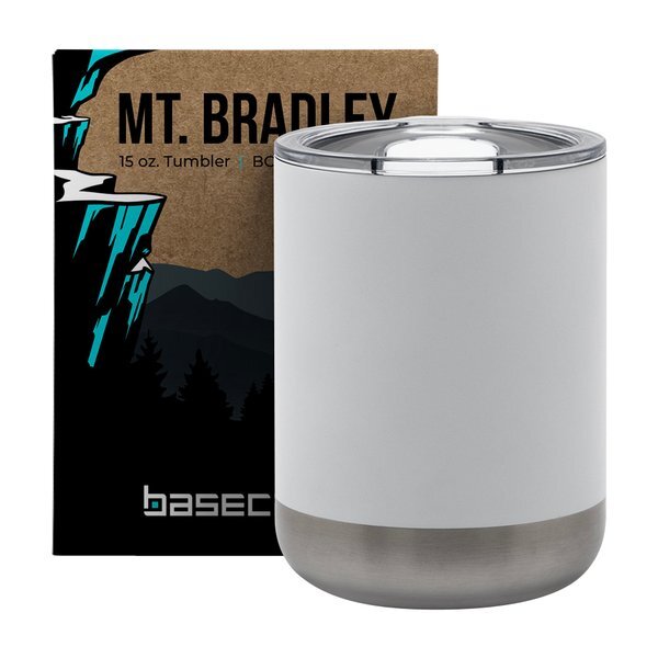 Basecamp® Double Wall Vacuum Tumbler w/ Slide Lid, 15oz.